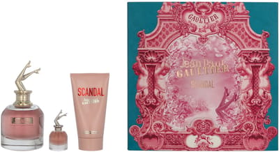 J.P. Gaultier Scandal Giftset 80ml EDP Spray / 75ml Perfumed Body Lotion / 6ml EDP Spray