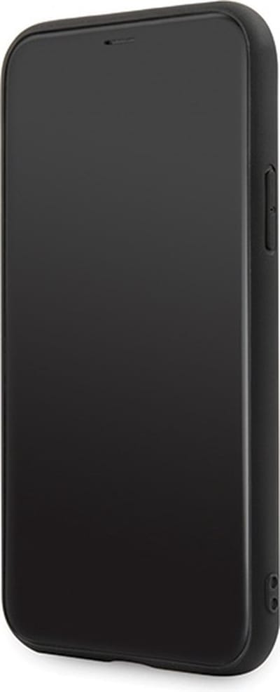 iPhone 11 Pro Backcase hoesje - Mercedes-Benz - Effen Zwart - Leer