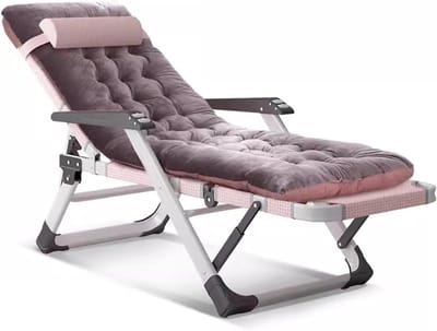 Opvouwbare Loungestoel - Campingbed - Ontspannen Buiten - Verstelbare Rugleuning - Compact Opvouwbaar - Effenn