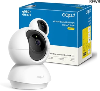 RFWR® WLAN-camera voor binnen - FHD, 360° visie, nachtzicht, twee-weg audio en bewegingsdetectie