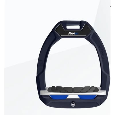 Veiligheidsspanners voor de paardensport Hellend Grip Blauw/Grijs/Blauw Flex-On Safe-On