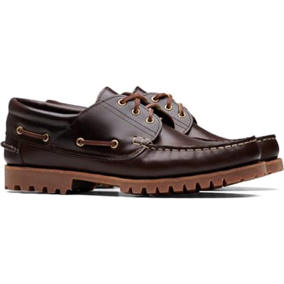No Label Portland Leather Dark Brown Maat: 41 | Veterschoenen Outlet | Heren | Bruin