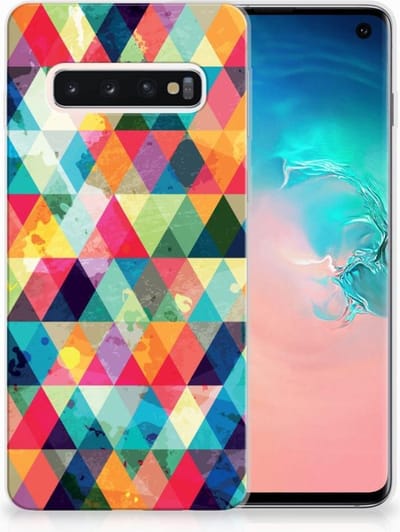 Samsung Galaxy S10 TPU bumper Geruit