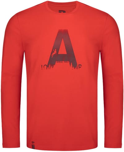 Heren T-shirt Loap Aldoss Rood - S