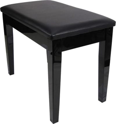 Scarlatti Piano Bench Black Standard Model Matt KY104-1