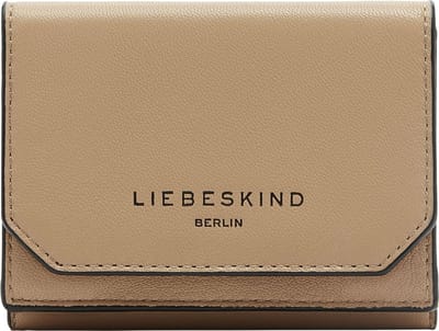 LIEBESKIND BERLIN Leren Portemonnee Lora Kodiaq Sheep Lillian Wallet Sandstone Lichtbruin