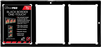 Ultra PRO - One-Touch Magnetic Holder - Black Border - 3-card