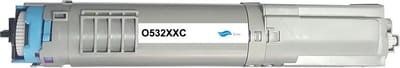 OKI 46490607 - Toner Cyaan - 6000 pagina's - Huismerk Compatible - Geschikt voor OKI C532DN OKI C542DN OKI MC563DN OKI MC573DN Okidata C532dn Okidata C542dn Okidata MC563dn Okidata MC573dn - O532XXC alternatief - OKI toner
