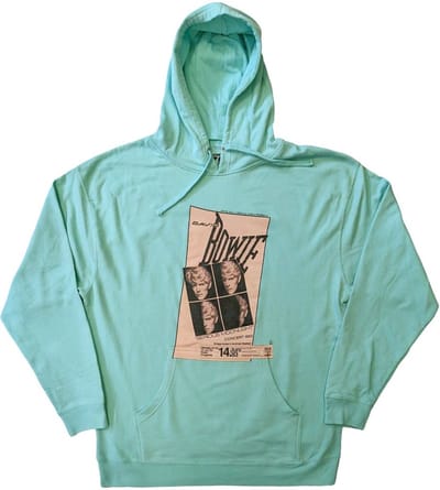David Bowie - Concert '83 Hoodie/trui - S - Groen