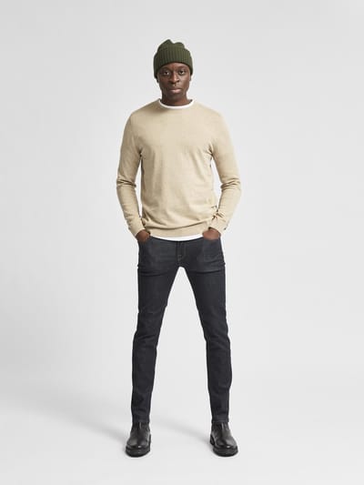 SELECTED HOMME SLHBERG CREW NECK B NOOS Heren Trui - Maat S