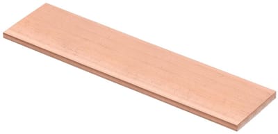 Koperen Plaat - Platte Koperen Strip - Modelbouw - 9999% Puur Koper - 250 x 50 x 6 mm - Koper