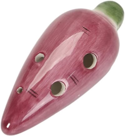 Muziekinstrument Ocarina - 6 Gaten Fluit - Beginners Leren - Gladde Vingergaten - 500 Gram - Keramiek