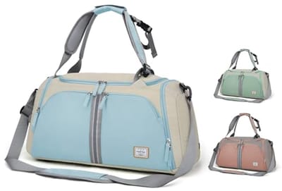 Dames Sporttas 40 liter met Schoenenvak - Gymtas, Weekendtas, Reistas en Yogatas