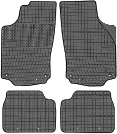 Frogum Max-Dywanik - Opel Corsa C 5-persoons - 2000-2006 - Met Bevestigingen - Zwart