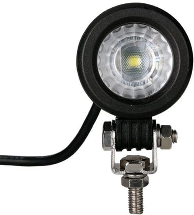 Extra koplamp ronde projector LED 12V 10W 900 lumen Optisch voor motorfiets