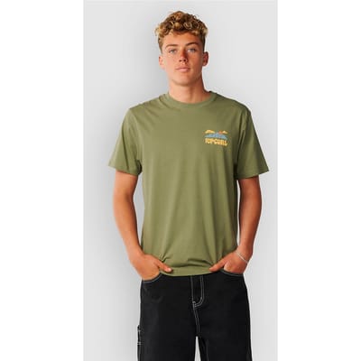 Rip Curl Surf Trip Tee - Surplus Green