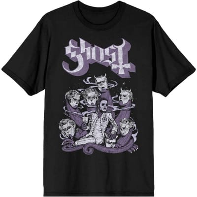Ghost T-shirt - Tentacle Throne - S tot 3XL - voor Mannen - zwart