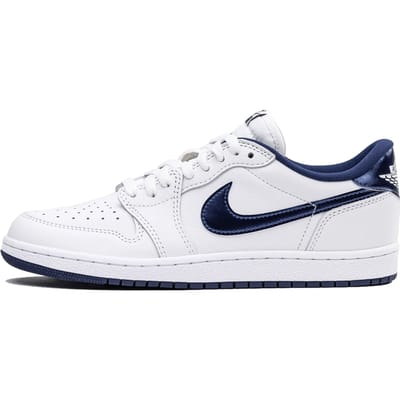 Air Jordan 1 Low '85 'Metallic Navy' - Maat 44.5