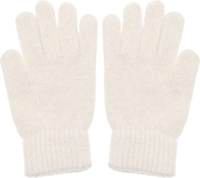 Gebreide handschoenen - Wollen handschoenen - Winter - Koude handen - Wit - Zachte handschoenen