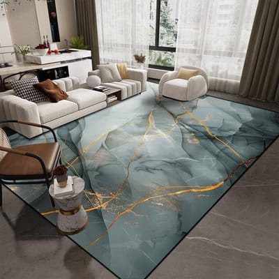 Modieus Luxe Marmer Tapijt voor Woonkamer Decoratie Huis Moderne Kleden voor Slaapkamer Antislip Wasbare Lounge Vloermatten 180*280cm