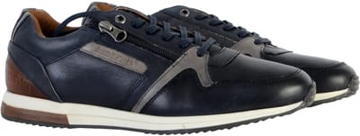 Ludic leren sneakers