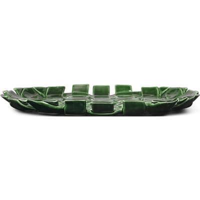 Ferm Living Plait dienblad - emerald green