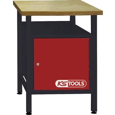 KS Tools 865.0012 Werkbank (b x h x d) 600 x 840 x 600.0 mm Zwart-rood