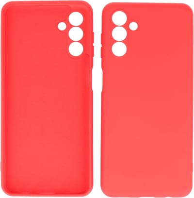 Hoesje Geschikt voor Samsung Galaxy A13 5G - Fashion Telefoonhoesje Backcover - Siliconen Hoesje - Rood