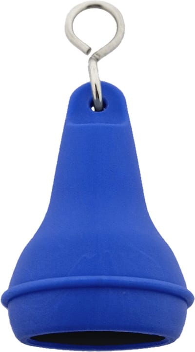 CombiCraft Hotel sleutelhanger Mayfair met open onderkant 41x70mm blauw - 5 stuks
