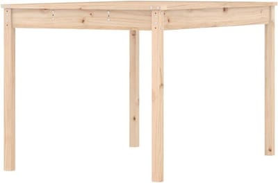 Tuintafel Grenenhout - Outdoor Tafel Tuinmeubel - Genieten Buiten - Robuust Tafelblad - 121 x 82.5 x 76 cm