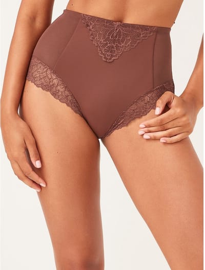 Next - Dames - Vormende slip met stevige buikcontrole en hoge taille - Huidkleur