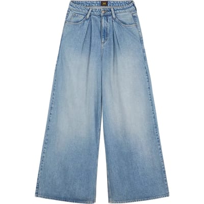 Lee Pleated Jean Jeans Dames - Broek - Lichtblauw - Maat 25