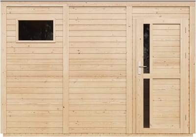 Timbela M326F1 - Houten tuinhuis - 6,18 m² - 202x306xH210 cm - zonder vloer
