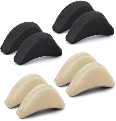 Dailygoods- Schoeninzetstukken 8 Stuks - Zachte Spons - Herbruikbare Uniseks - Voorvoetvulling - Pijnverlichting - Comfortabele Demping - Inlegzolen