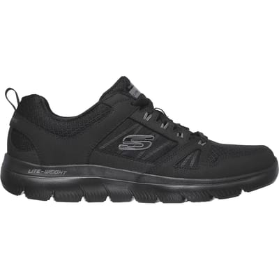 Skechers Summits New World 232069-BBK, Mannen, Zwart, Sneakers, maat: 45