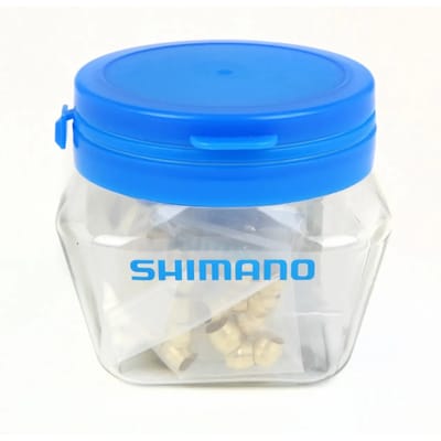Shimano 50 sets remleiding aansluitdelen - olijven en nippels - zwart - voor hydraulische remsystemen