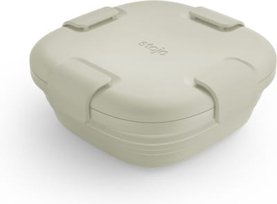 Stojo - Lunchbox 700 ml Oat - Siliconen - Beige -