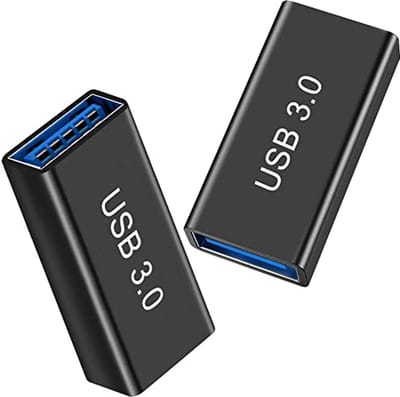 USB A naar USB A Adapter - Uitbreidingsstekker voor naadloze verbindingen (2 stuks)