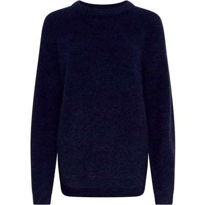 Relaxed fit gebreide pullover met alpaca-aandeel model 'Miabelle Hope'