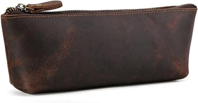 Roletui Op Rol - Etui Schrijfwaren - Traditioneel Opbergen - Driedimensionale Textuur - 21 x 8.5 x 4 cm