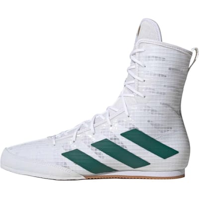 Adidas Box Hog 4 - Boksschoenen - Wit / Groen (Beschikbaar in verschillende maten)