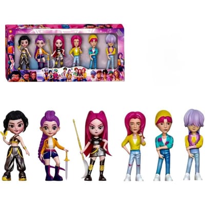 1/6 stuks Set Derpys Actiefiguur Speelgoed Tijger Rumi Mira Zoey Sussy Pop Fans Cadeau Kerst Collectie