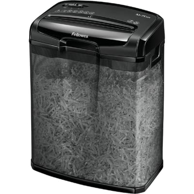 Fellowes papierversnipperaar M-7CM - snippers P4 - 7 vel - zwart