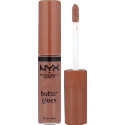 NYX Professional Makeup, Butter Gloss, Brillant à lèvres, 14 Madeleines, 8ml (0,27 fl oz)