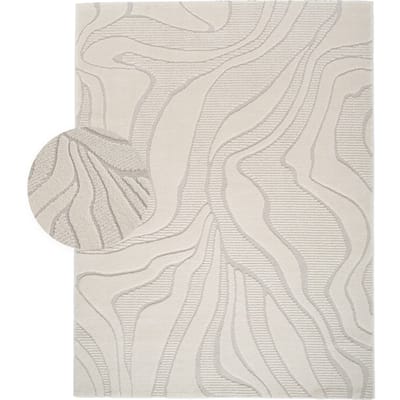 Modern tapijt Aurora crème 120x160 cm