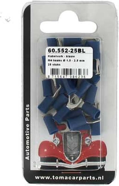 Kabelvork M4 25 stuks blister