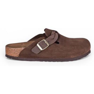 Birkenstock Boston Braided Suede Carafe