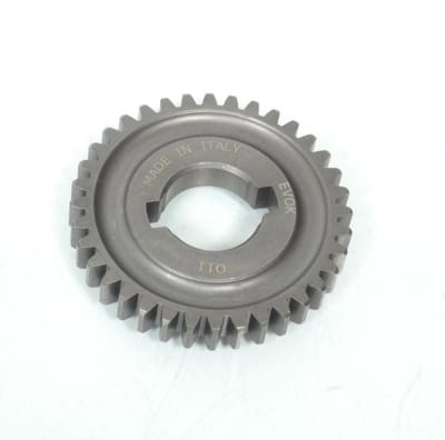 Pignon entrainement axe roue arrière EVOK pour mobylette Piaggio Ciao 36 dents