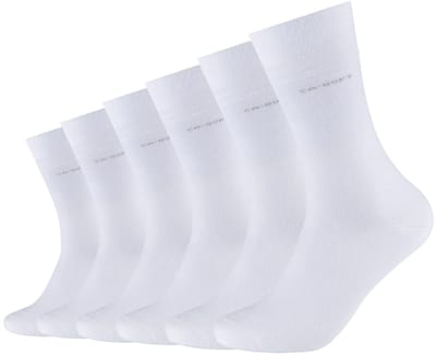 camano, Sokken Dames sokken Heren sokken Zakelijke sokken Multipack, herensokken damessokken 6-pack Multipack sokkenpakket, comfortabele boord zonder elastische druk, comfortabel draagcomfort, verstevigde hiel en teen voor lange levensduur.