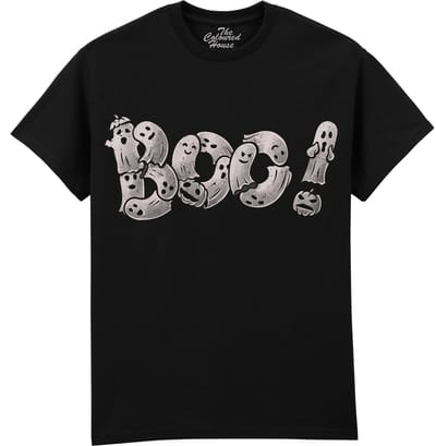 Boo! The Coloured House T-shirt XXL